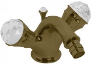 Смеситель для биде Migliore Korona Swarovski ML.KRN-4744 цвет бронза